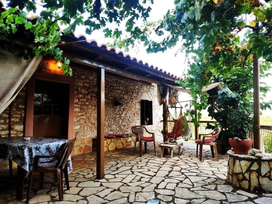 Panorea'S Stone House Sidirokastro (Trifylia) Exterior foto