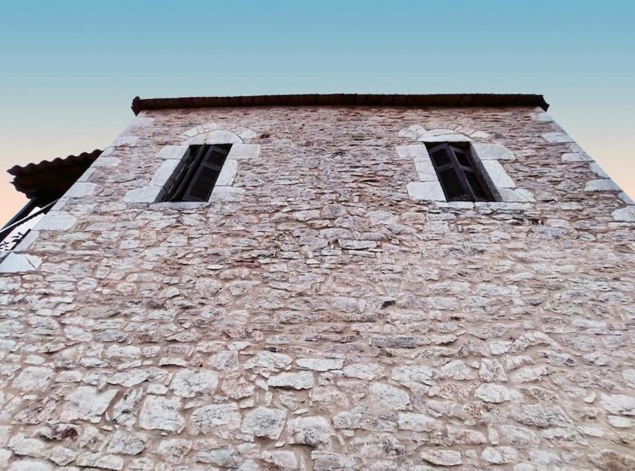Panorea'S Stone House Sidirokastro (Trifylia) Exterior foto